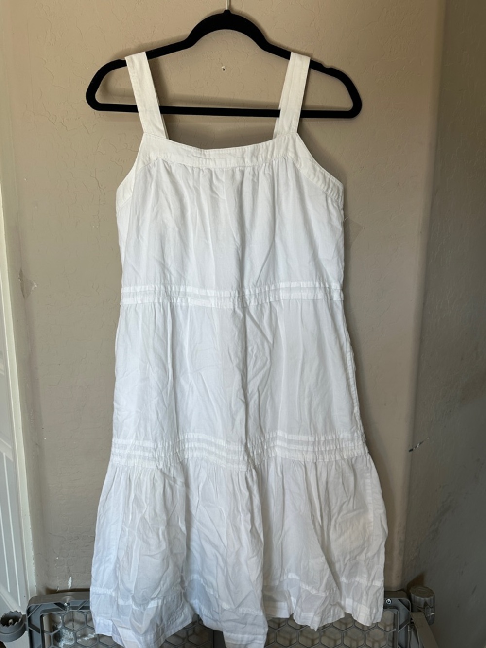 Women’s White Midi Sundress - Classic Summer Style